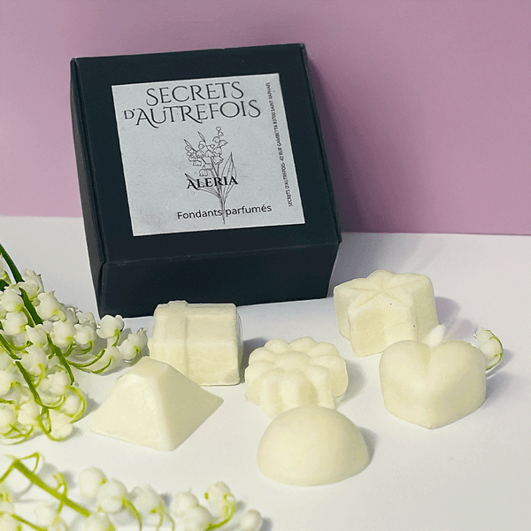 Fondants parfumés Aleria au parfum muguet, boîte de 6 – Secrets d'Autrefois