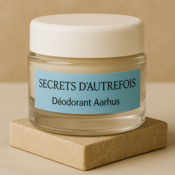 Déodorant solide naturel Aarhus au parfum ambre boisé – Secrets d'Autrefois
