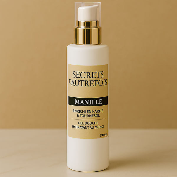 Gel douche Manille 250 mL au monoï – Secrets d'Autrefois