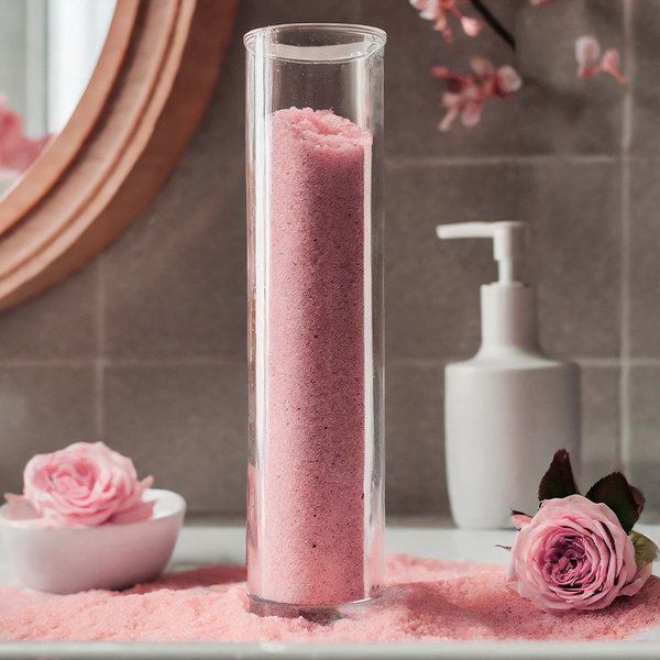 Sel de bain Alexandrie au parfum rose, fiole de 40 g – Secrets d'Autrefois