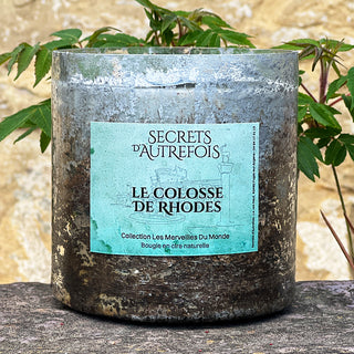 Scented candle "Smoke" - Colossus of Rhodes 550g