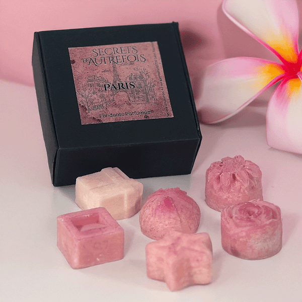 Fondants parfumés Paris au parfum tiaré, boîte de 6 – Secrets d'Autrefois