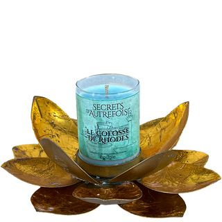 Scented candle "Lotus" - Colossus of Rhodes