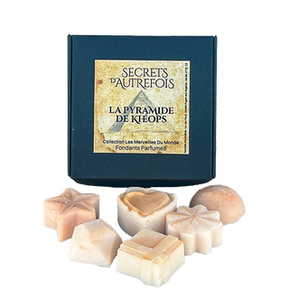 Box of 6 scented fondants “Pyramid of Cheops”